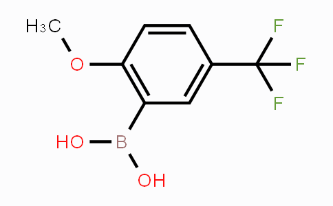 CAS No. 240139-82-6, 2-methoxy-5-(trifluoromethyl)phenylboronic acid