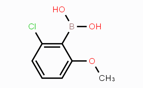 CAS No. 385370-80-9, 2-chloro-6-methoxyphenylboronic acid