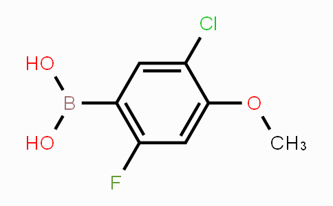 CAS No. 1072952-18-1, 5-chloro-2-fluoro-4-methoxyphenylboronic acid