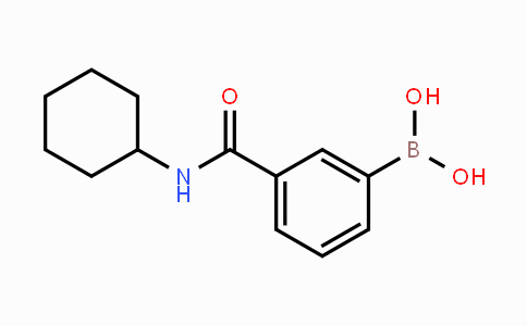 CAS No. 850567-25-8, 3-(cyclohexylcarbamoyl)phenylboronic acid