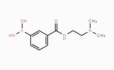850567-31-6 | 3-(2-(二甲基氨基)乙基氨甲酰基)苯基硼酸