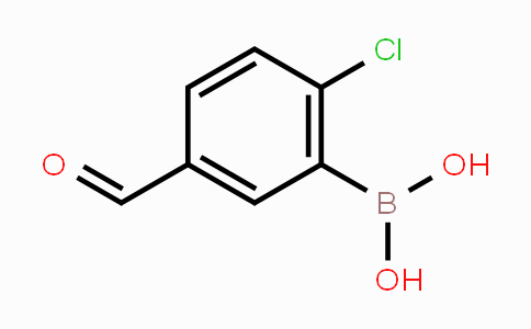 CAS No. 1150114-78-5, 2-chloro-5-formylphenylboronic acid