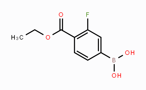CAS No. 874288-38-7, 4-(ethoxycarbonyl)-3-fluorophenylboronic acid