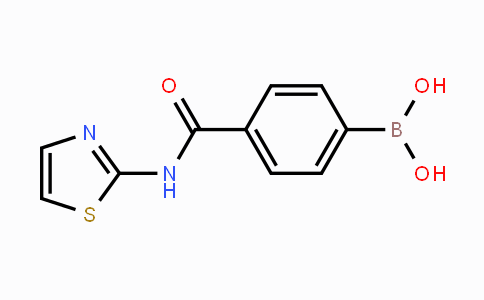 CAS No. 850568-26-2, 4-(thiazol-2-ylcarbamoyl)phenylboronic acid