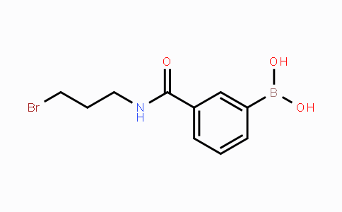CAS No. 850567-42-9, 3-(3-bromopropylcarbamoyl)phenylboronic acid