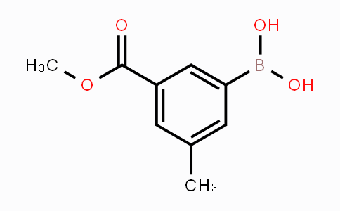 CAS No. 929626-18-6, 3-(methoxycarbonyl)-5-methylphenylboronic acid