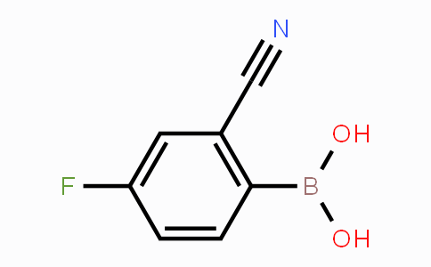 CAS No. 876601-43-3, 2-cyano-4-fluorophenylboronic acid
