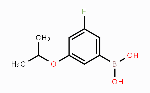 CAS No. 1195945-65-3, 3-fluoro-5-isopropoxyphenylboronic acid