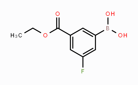 CAS No. 871329-85-0, 3-(ethoxycarbonyl)-5-fluorophenylboronic acid