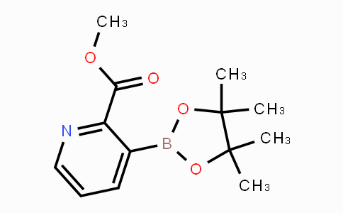CAS No. 1219832-48-0, methyl 3-(4,4,5,5-tetramethyl-1,3,2-dioxaborolan-2-yl)picolinate