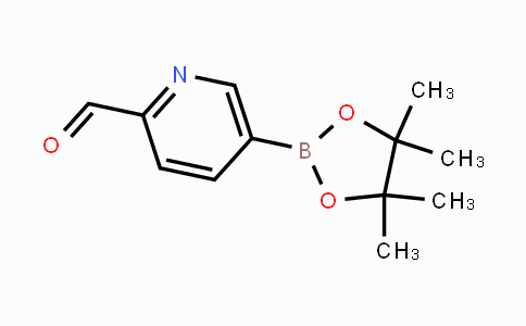 CAS No. 1073354-14-9, 5-(4,4,5,5-tetramethyl-1,3,2-dioxaborolan-2-yl)picolinaldehyde