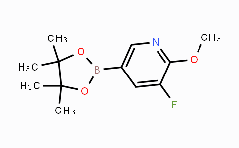 CAS No. 1310384-35-0, 3-fluoro-2-methoxy-5-(4,4,5,5-tetramethyl-1,3,2-dioxaborolan-2-yl)pyridine