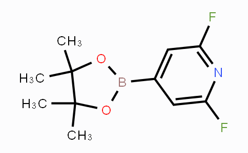 CAS No. 1204333-58-3, 2,6-difluoro-4-(4,4,5,5-tetramethyl-1,3,2-dioxaborolan-2-yl)pyridine