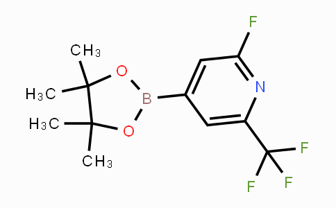 1169459-44-2 | 2-fluoro-4-(4,4,5,5-tetramethyl-1,3,2-dioxaborolan-2-yl)-6-(trifluoromethyl)pyridine