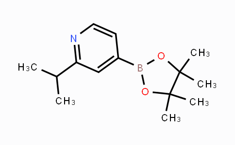 CAS No. 1352796-58-7, 2-isopropyl-4-(4,4,5,5-tetramethyl-1,3,2-dioxaborolan-2-yl)pyridine