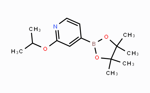 CAS No. 1257554-10-1, 2-isopropoxy-4-(4,4,5,5-tetramethyl-1,3,2-dioxaborolan-2-yl)pyridine