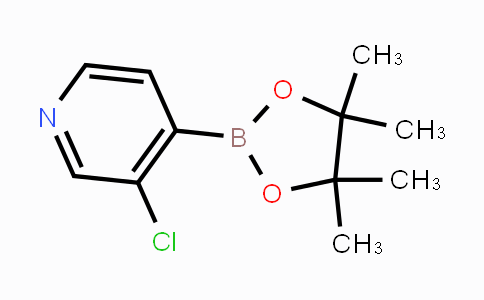 458532-90-6 | 3-chloro-4-(4,4,5,5-tetramethyl-1,3,2-dioxaborolan-2-yl)pyridine