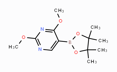 CAS No. 936250-17-8, 2,4-dimethoxy-5-(4,4,5,5-tetramethyl-1,3,2-dioxaborolan-2-yl)pyrimidine
