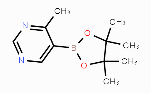 CAS No. 1370001-96-9, 4-methyl-5-(4,4,5,5-tetramethyl-1,3,2-dioxaborolan-2-yl)pyrimidine