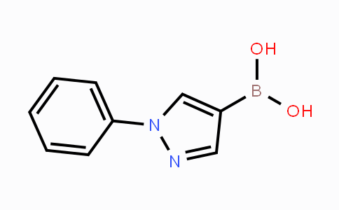 CAS No. 1201643-70-0, (1-phenyl-1H-pyrazol-4-yl)boronic acid