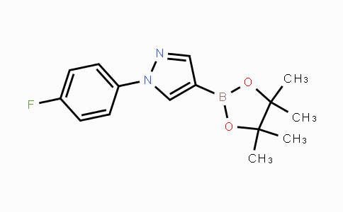 DY441616 | 1373918-57-0 | 1-(4-fluorophenyl)-4-(4,4,5,5-tetramethyl-1,3,2-dioxaborolan-2-yl)-1H-pyrazole