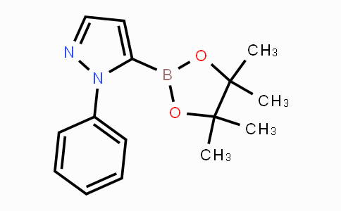 CAS No. 1238702-58-3, 1-phenyl-5-(4,4,5,5-tetramethyl-1,3,2-dioxaborolan-2-yl)-1H-pyrazole