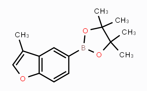 CAS No. 1396753-10-8, 4,4,5,5-tetramethyl-2-(3-methylbenzofuran-5-yl)-1,3,2-dioxaborolane