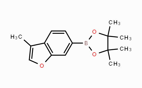CAS No. 1132943-82-8, 4,4,5,5-tetramethyl-2-(3-methylbenzofuran-6-yl)-1,3,2-dioxaborolane