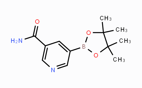 CAS No. 1169402-51-0, 5-(4,4,5,5-tetramethyl-1,3,2-dioxaborolan-2-yl)nicotinamide