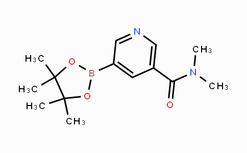 1201644-42-9 | N,N-dimethyl-5-(4,4,5,5-tetramethyl-1,3,2-dioxaborolan-2-yl)nicotinamide