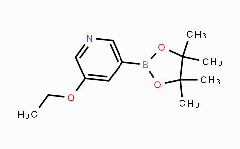 CAS No. 1171892-40-2, 3-ethoxy-5-(4,4,5,5-tetramethyl-1,3,2-dioxaborolan-2-yl)pyridine