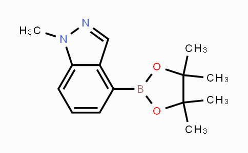 CAS No. 885698-94-2, 1-methyl-4-(4,4,5,5-tetramethyl-1,3,2-dioxaborolan-2-yl)-1H-indazole