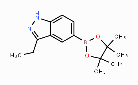 864774-69-6 | 3-ethyl-5-(4,4,5,5-tetramethyl-1,3,2-dioxaborolan-2-yl)-1H-indazole