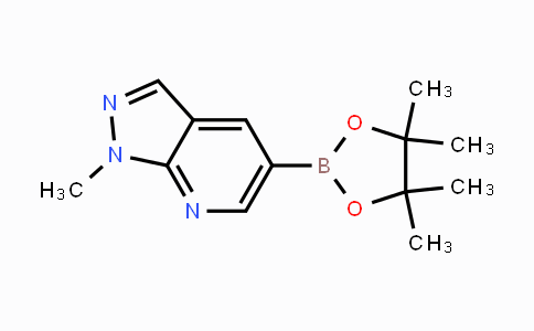 CAS No. 1312312-78-9, 1-methyl-5-(4,4,5,5-tetramethyl-1,3,2-dioxaborolan-2-yl)-1H-pyrazolo[3,4-b]pyridine