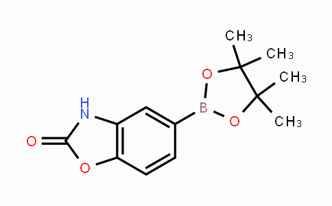 CAS No. 1254319-58-8, 5-(4,4,5,5-tetramethyl-1,3,2-dioxaborolan-2-yl)benzo[d]oxazol-2(3H)-one