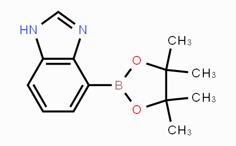 CAS No. 1352796-63-4, 4-(4,4,5,5-tetramethyl-1,3,2-dioxaborolan-2-yl)-1H-benzo[d]imidazole
