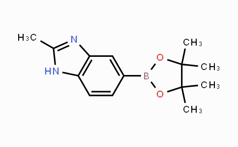 CAS No. 1314216-34-6, 2-methyl-5-(4,4,5,5-tetramethyl-1,3,2-dioxaborolan-2-yl)-1H-benzo[d]imidazole