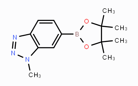 CAS No. 1362243-56-8, 1-methyl-6-(4,4,5,5-tetramethyl-1,3,2-dioxaborolan-2-yl)-1H-benzo[d][1,2,3]triazole