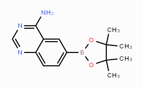CAS No. 1289191-27-0, 6-(4,4,5,5-tetramethyl-1,3,2-dioxaborolan-2-yl)quinazolin-4-amine