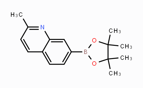 CAS No. 939052-79-6, 2-methyl-7-(4,4,5,5-tetramethyl-1,3,2-dioxaborolan-2-yl)quinoline