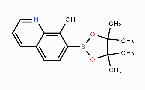 CAS No. 851985-96-1, 8-methyl-7-(4,4,5,5-tetramethyl-1,3,2-dioxaborolan-2-yl)quinoline