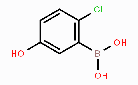 CAS No. 913835-71-9, (2-chloro-5-hydroxyphenyl)boronic acid