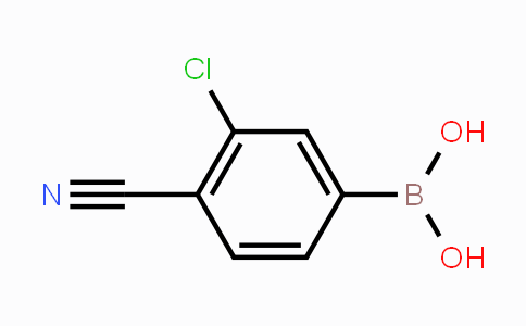 CAS No. 1008415-02-8, (3-chloro-4-cyanophenyl)boronic acid