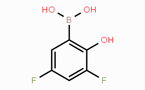 CAS No. 1150114-51-4, (3,5-difluoro-2-hydroxyphenyl)boronic acid