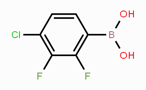 CAS No. 1160561-28-3, (4-chloro-2,3-difluorophenyl)boronic acid