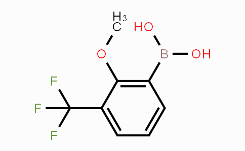 CAS No. 1072946-62-3, (2-methoxy-3-(trifluoromethyl)phenyl)boronic acid