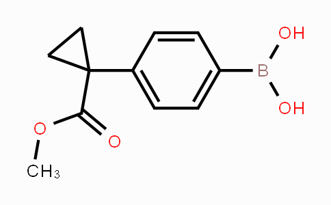 CAS No. 1217501-08-0, (4-(1-(methoxycarbonyl)cyclopropyl)phenyl)boronic acid
