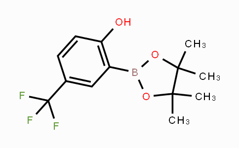 CAS No. 779331-13-4, 2-(4,4,5,5-tetramethyl-1,3,2-dioxaborolan-2-yl)-4-(trifluoromethyl)phenol