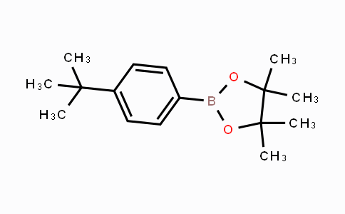 CAS No. 214360-66-4, 2-(4-(tert-butyl)phenyl)-4,4,5,5-tetramethyl-1,3,2-dioxaborolane