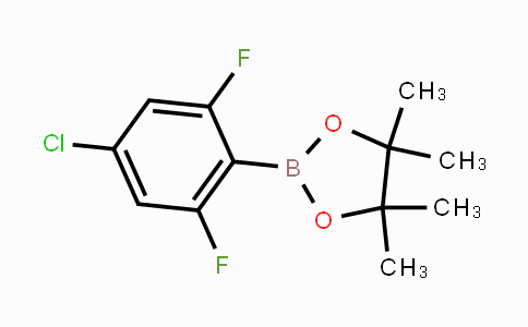 CAS No. 1165935-84-1, 2-(4-chloro-2,6-difluorophenyl)-4,4,5,5-tetramethyl-1,3,2-dioxaborolane